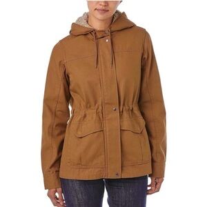 PATAGONIA Women’s Prairie Dawn Brown Canvas Chore Barn Jacket Small